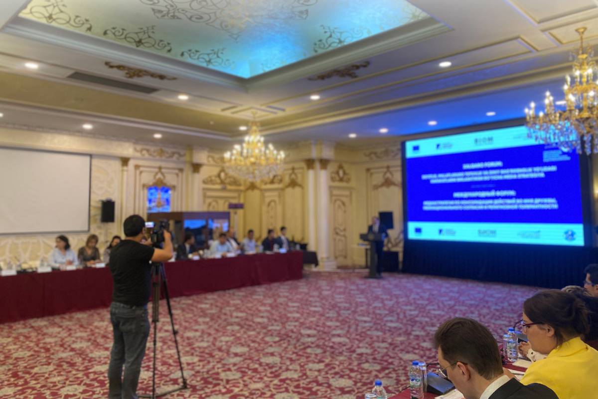 8 апреля в Ташкенте прошел региональный медиа форум, посвященный презентации созданной в рамках Проекта медиастратегии по обеспечению межнационального согласия и религиозной толерантности, а также формированию неприемлемого отношения к радикализации